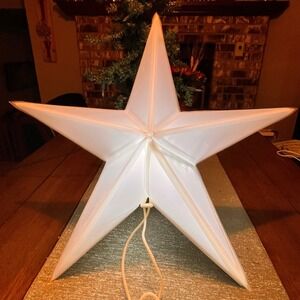 LuminAID Bluetooth Solar Lantern Star White Limited Edition 21 inches-Rare